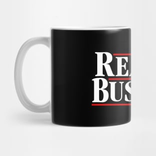 Reagan Bush 84 (on black) Mug